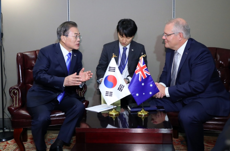 Korea, Australia seek closer ties