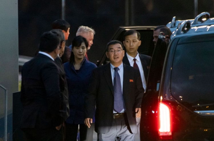 N. Korea's chief envoy arrives in Sweden for nuke talks with US