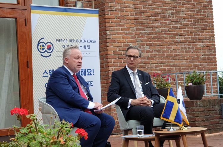 Sweden to invite Pyongyang, US back to denuke negotiation table