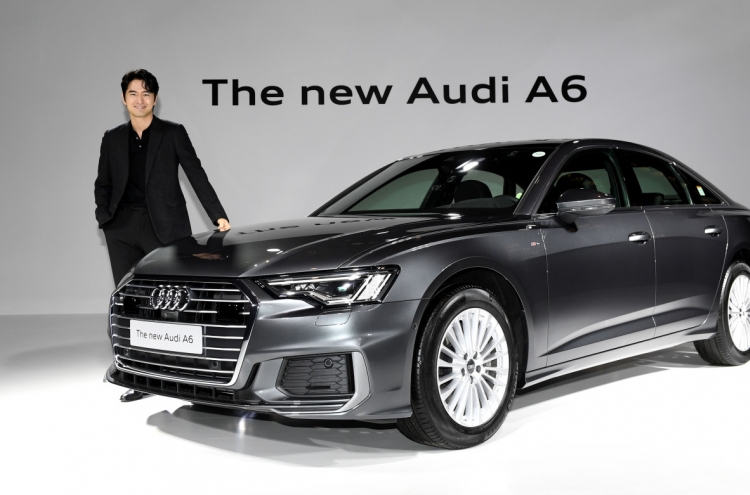 Fully changed 8th generation New Audi A6 unveiled in Korea