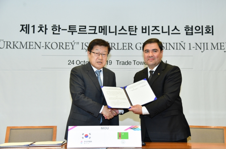 Korean businesses eyeing Turkmenistan market