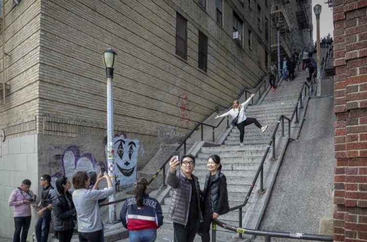 Bronx steps in 'Joker' movie become a tourist attraction
