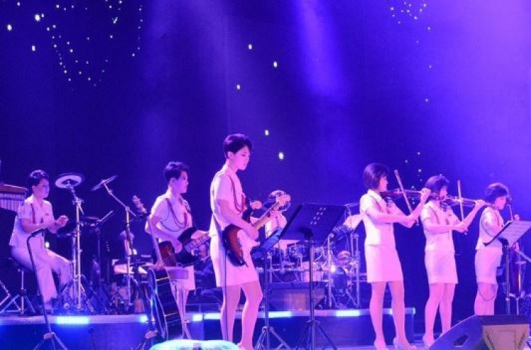 N. Korea's top girl band to go on concert tour in China