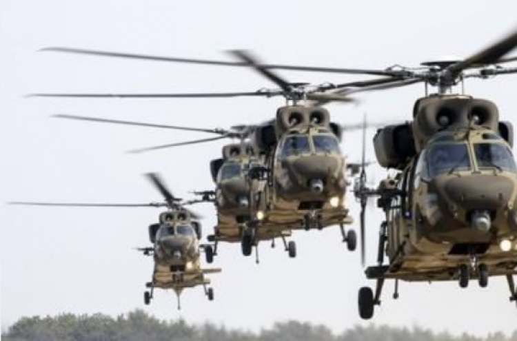 Army suspends operation of Surion choppers following unusual signs