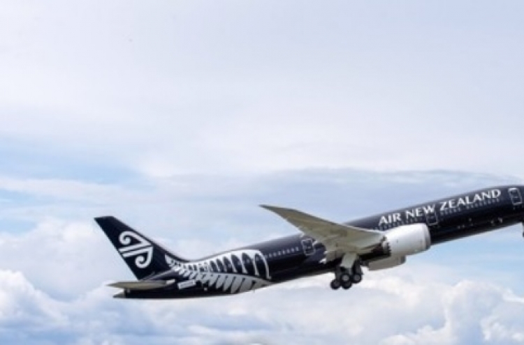 Air New Zealand begins services to S. Korea
