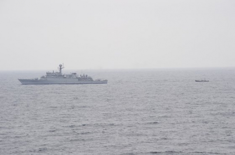 NK merchant ship driven out of S. Korean waters: JCS