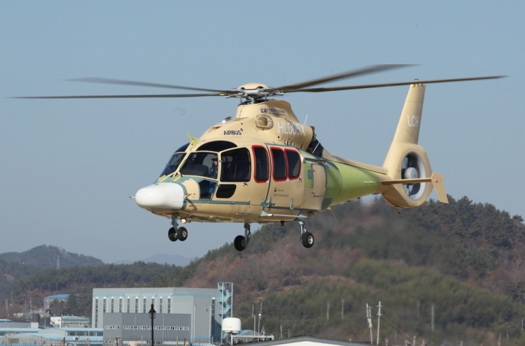 KAI succeeds in first flight of light civil helicopter