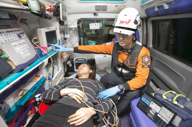KT teams up with fire agency, hospital for emergency rescue using 5G-AI