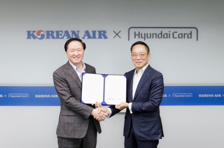 Hyundai Card, Korean Air launch private label credit card