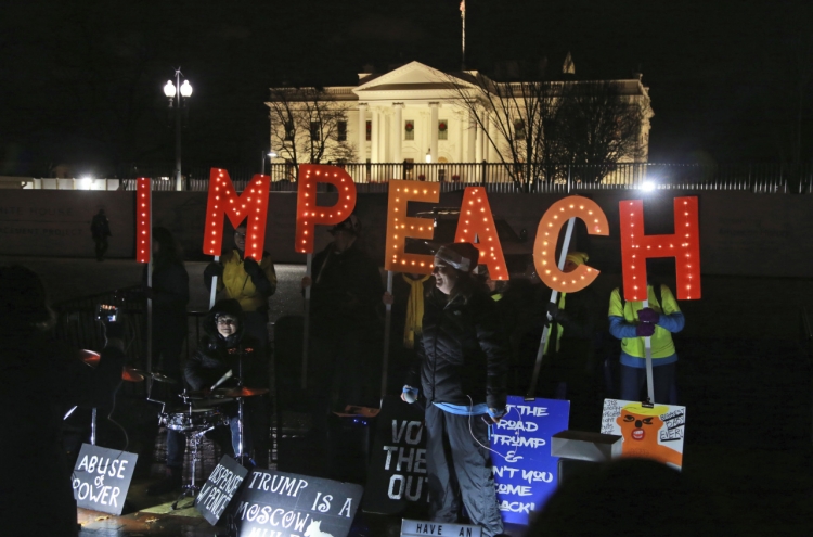 Solemnity, tension for Trump impeachment reckoning