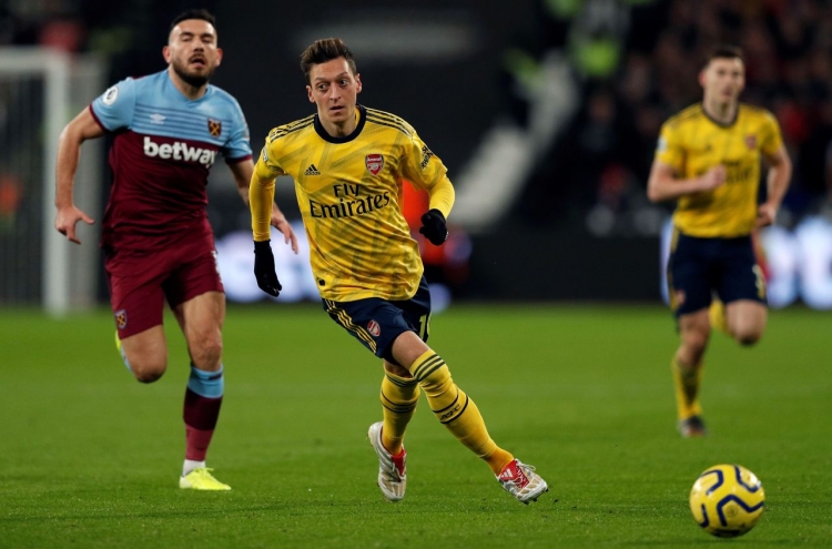 Ozil cut from video game in China over Xinjiang comments