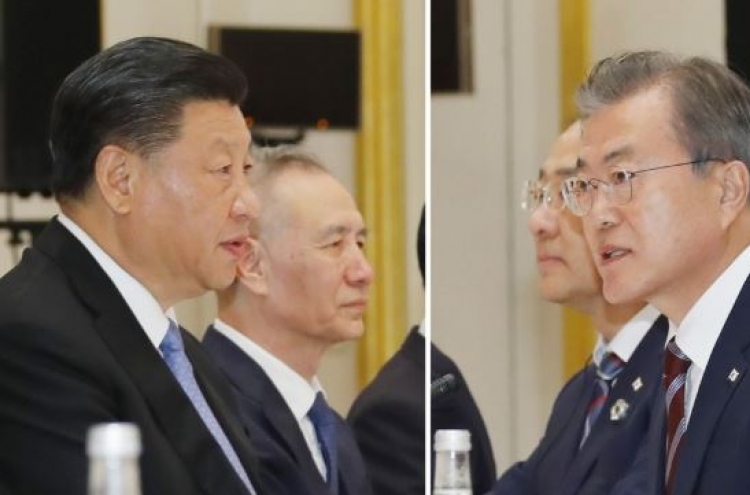 Moon set for China trip to meet Xi, Abe and join trilateral summit