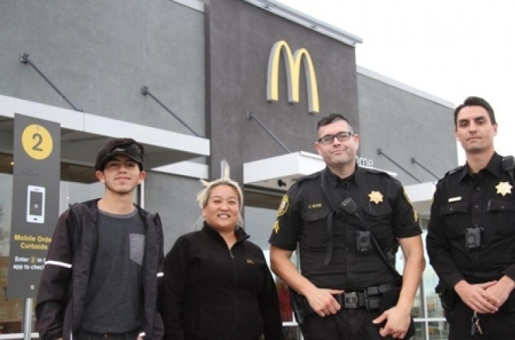 남자친구에 협박당하던 美여성, 맥도날드 직원들 도움받아 구출