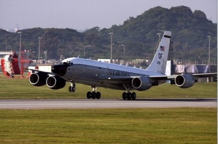 US flies surveillance plane over Korean peninsula: aviation tracker