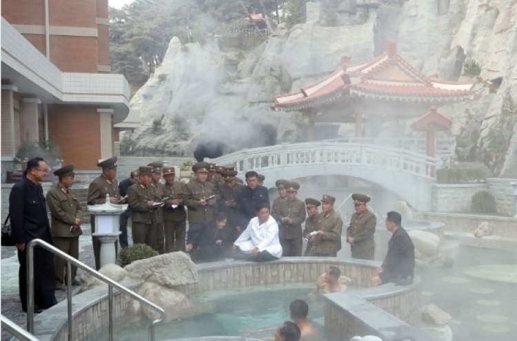 N. Korea's Yangdok spa resort begins operations
