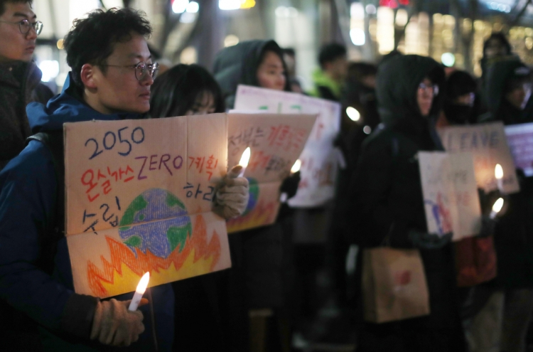 Koreans mourn victims of Australia’s wildfire, call for action on climate change