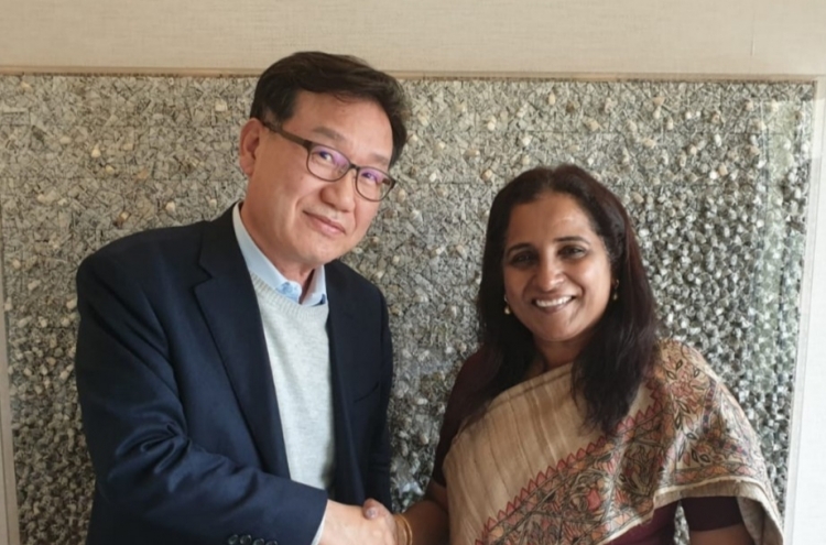 [Photo news] Herald CEO meets Indian envoy