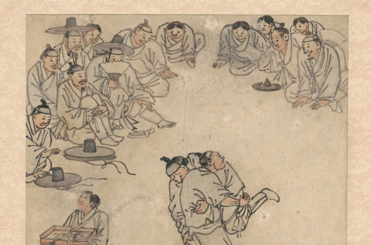 Resurrection of ssireum, traditional Korean wrestling