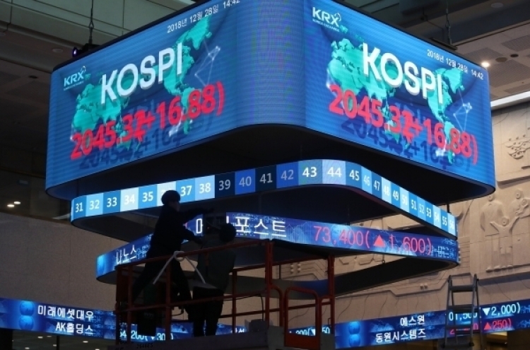 US, Japanese investors biggest players in S. Korean stock, bond markets: FSS