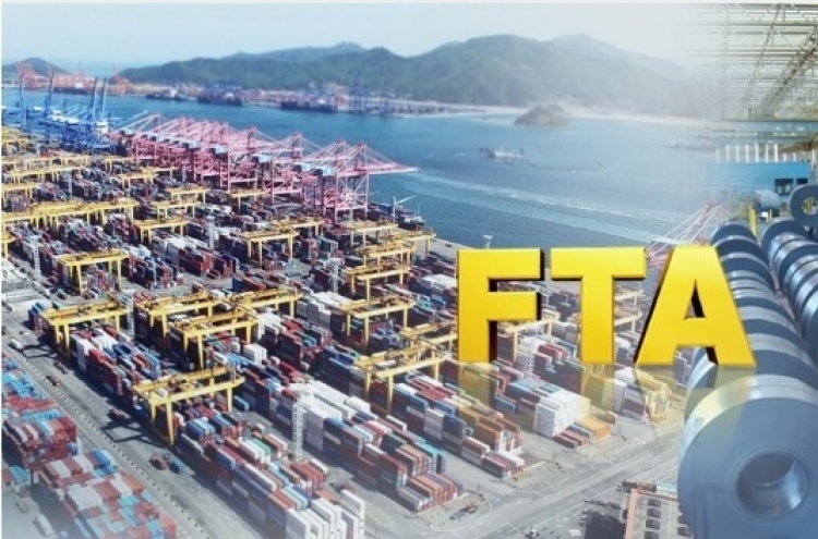 S. Korea enjoys trade surplus of $71.5b with FTA partners