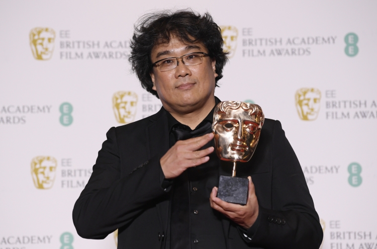 'Parasite' wins two titles at British Academy awards