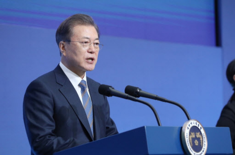 Moon stresses alliance, seeks US state governors' support for Korea peace process