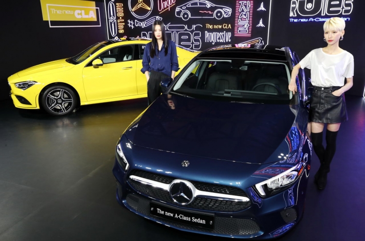 Mercedes-Benz launches first A-Class sedan in Korea