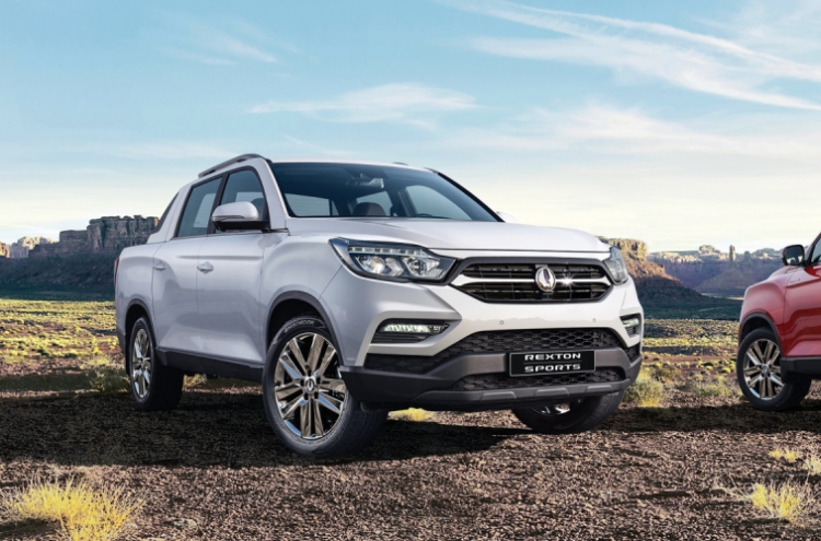 SsangYong’s Rexton Sports logs 40,000 units of annual sales for 2 years