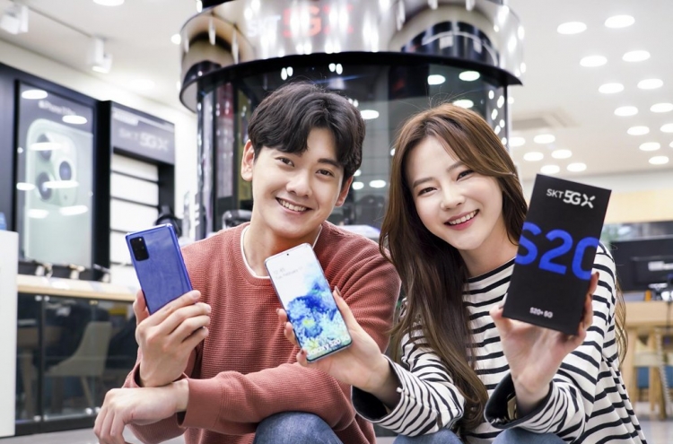 Preorders for Samsung's Galaxy S20 smartphones start in S. Korea