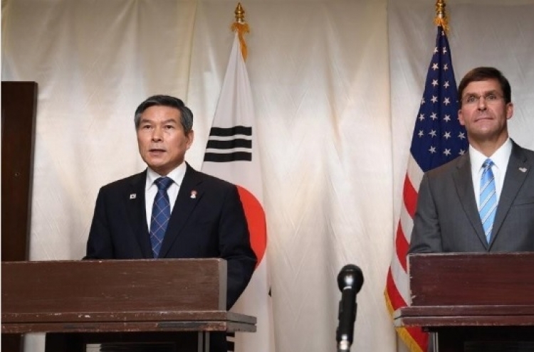 S. Korean defense minister due in DC for talks on alliance