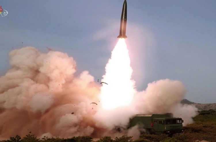 N. Korea fires 2 short-range ballistic missiles toward East Sea: JCS