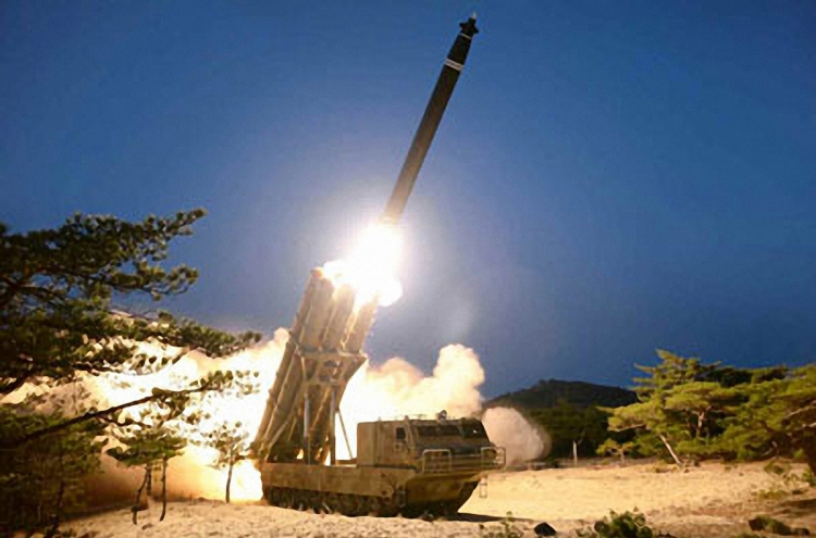 N. Korea says it tested 'super-large' multiple rocket launchers