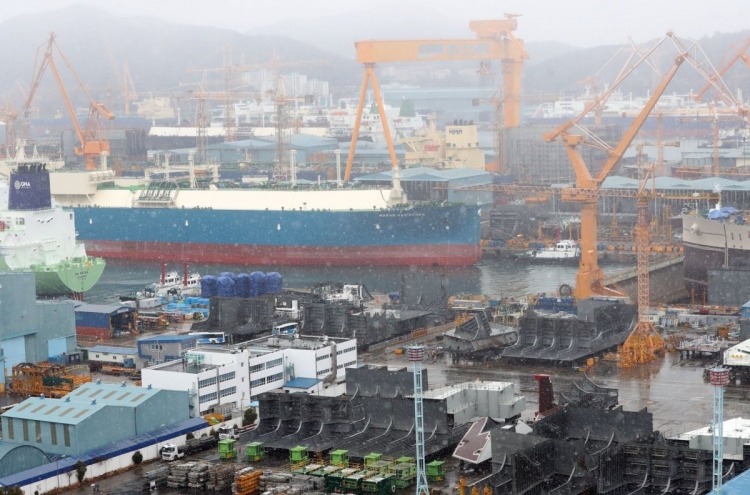 S. Korea ranks 2nd in Q1 shipbuilding orders