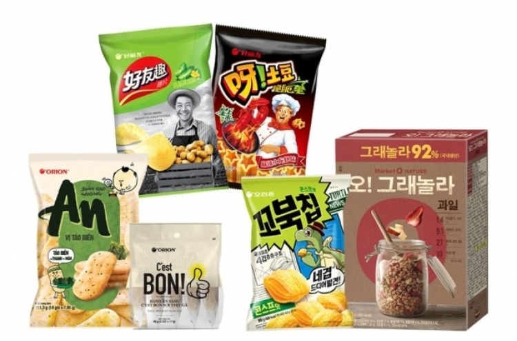 Orion records 82% increase in snack sales in key markets