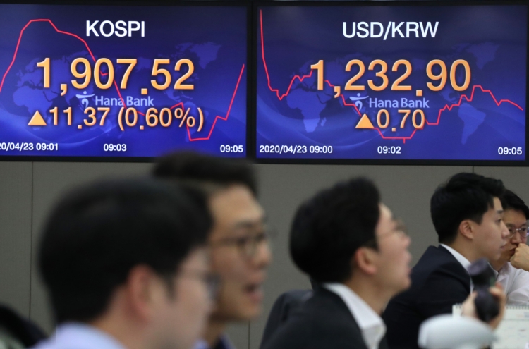 Seoul stocks open higher on rebounding oil prices