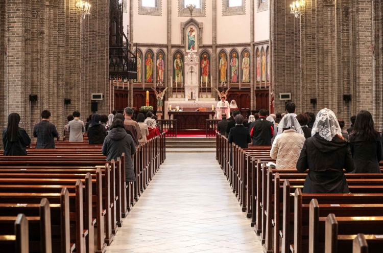 Number of Catholics edges up 0.8% in S. Korea in 2019