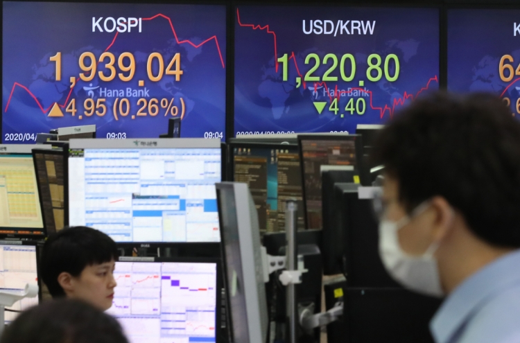 Seoul stocks open almost flat on overnight US losses