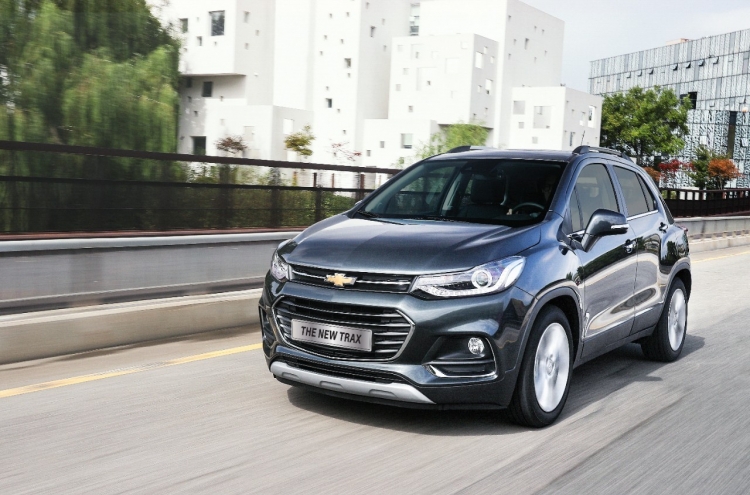 GM Korea’s SUV Chevrolet Trax tops small SUV sales in US