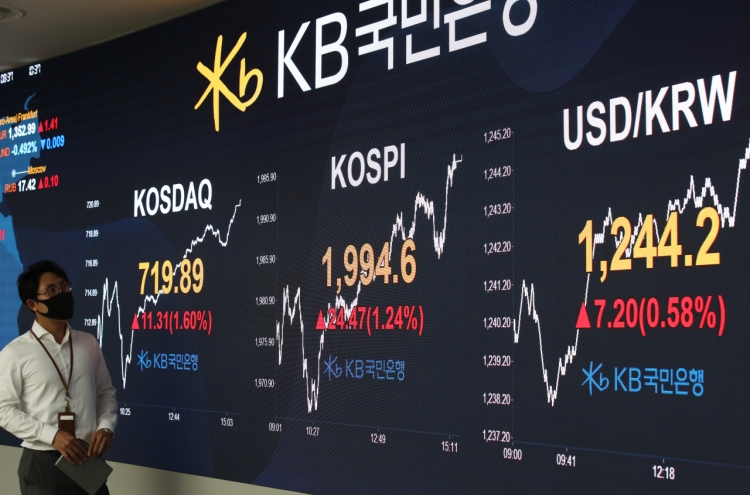 Seoul stocks close higher on hopes of economic stimulus