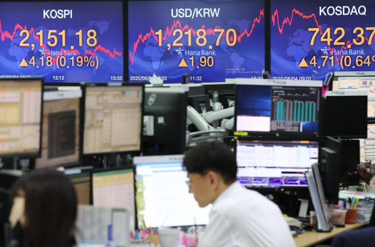 Seoul stocks hit over 100-day high amid recovery hopes