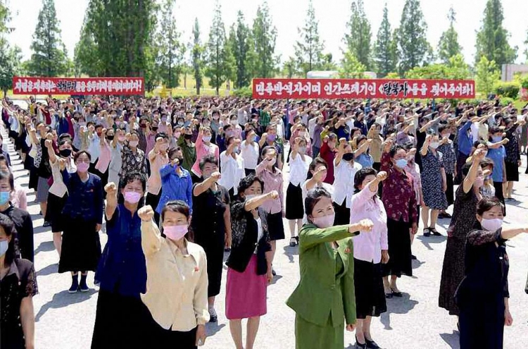 N. Korea 'ablaze with fury' over anti-Pyongyang leaflets: Rodong Sinmun