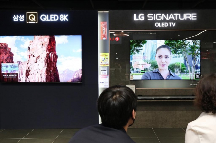 Chinese TV makers outstrip Korean firms in Q2: report