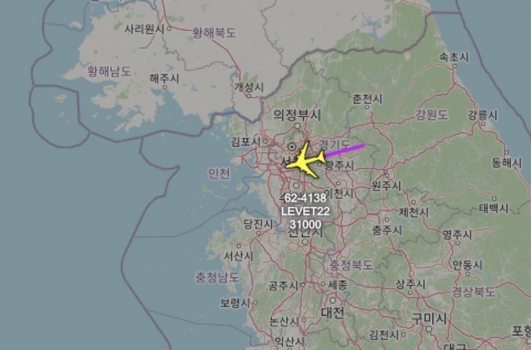 US flies spy plane over Korean Peninsula to monitor N. Korea
