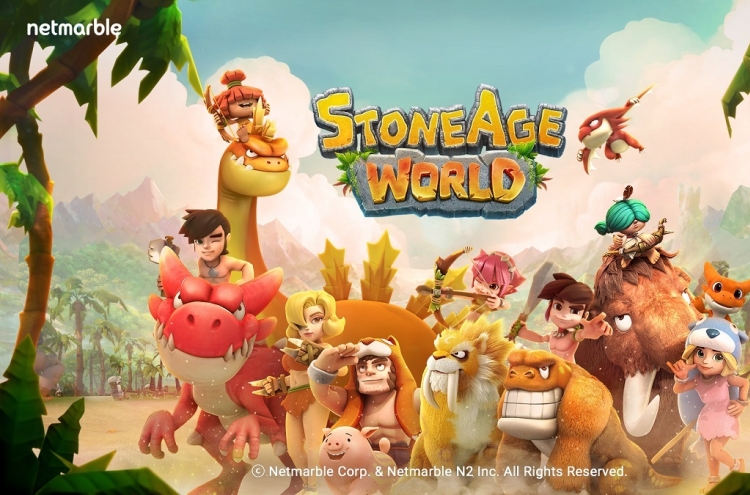 Netmarble's StoneAge World ranks No. 1 on Apple's App Store in S. Korea