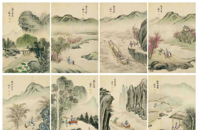 Painting album by Joseon master painter to go on block next month