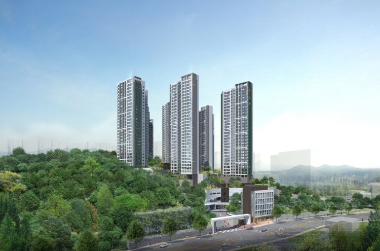 Daewoo E&C to start selling Giheung Prugio Forepiece apartments in July
