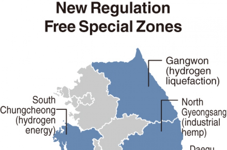 [Monitor] S. Korea selects 7 new regulation-free zones