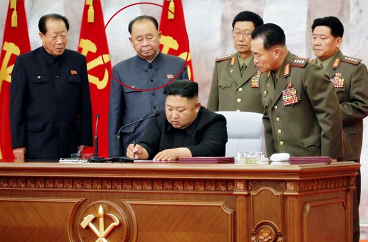 Leader of missile development rises to NK’s No. 5