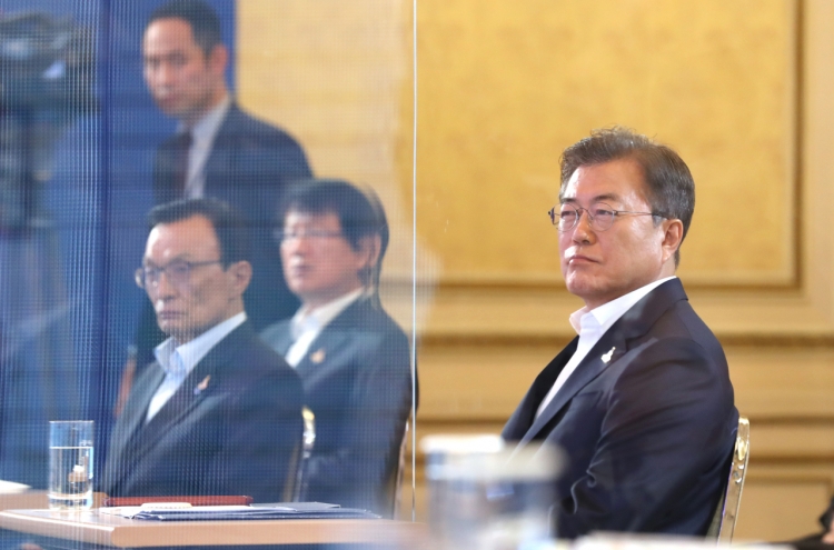 Moon’s approval ratings lowest in 9 months