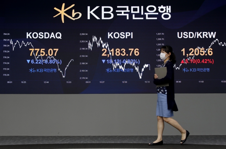 Seoul stocks close lower on profit-taking, mixed economic signals